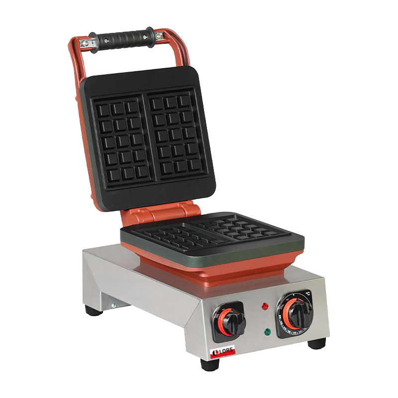 Single Plate Square Waffle Maker Pro - Wtih Manual Timer