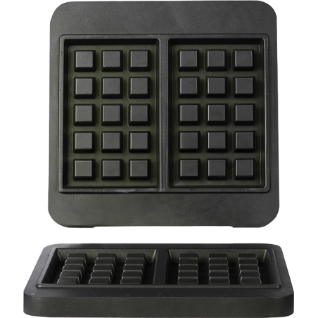 Square Waffle Plate 3x5 for Waffle Maker Pro