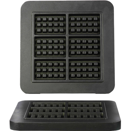 Square Waffle Plate 3x5 (mini) for Waffle Maker Pro