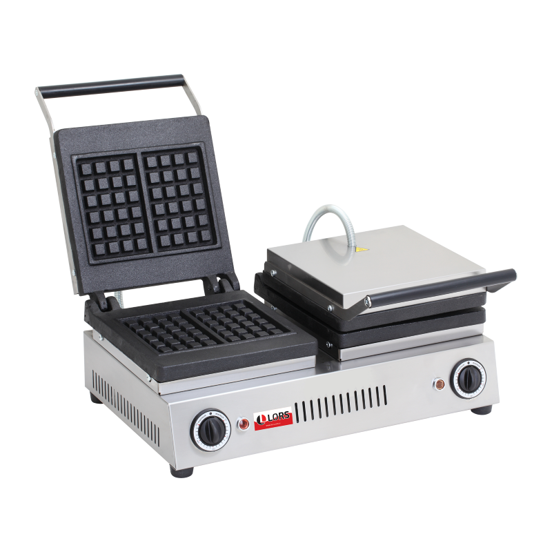Double Plate Square Waffle Maker