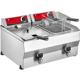 Double Electrical Fryer With Tap