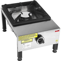 1 Burner Cooker Gas with Legs (With Safety Valve)